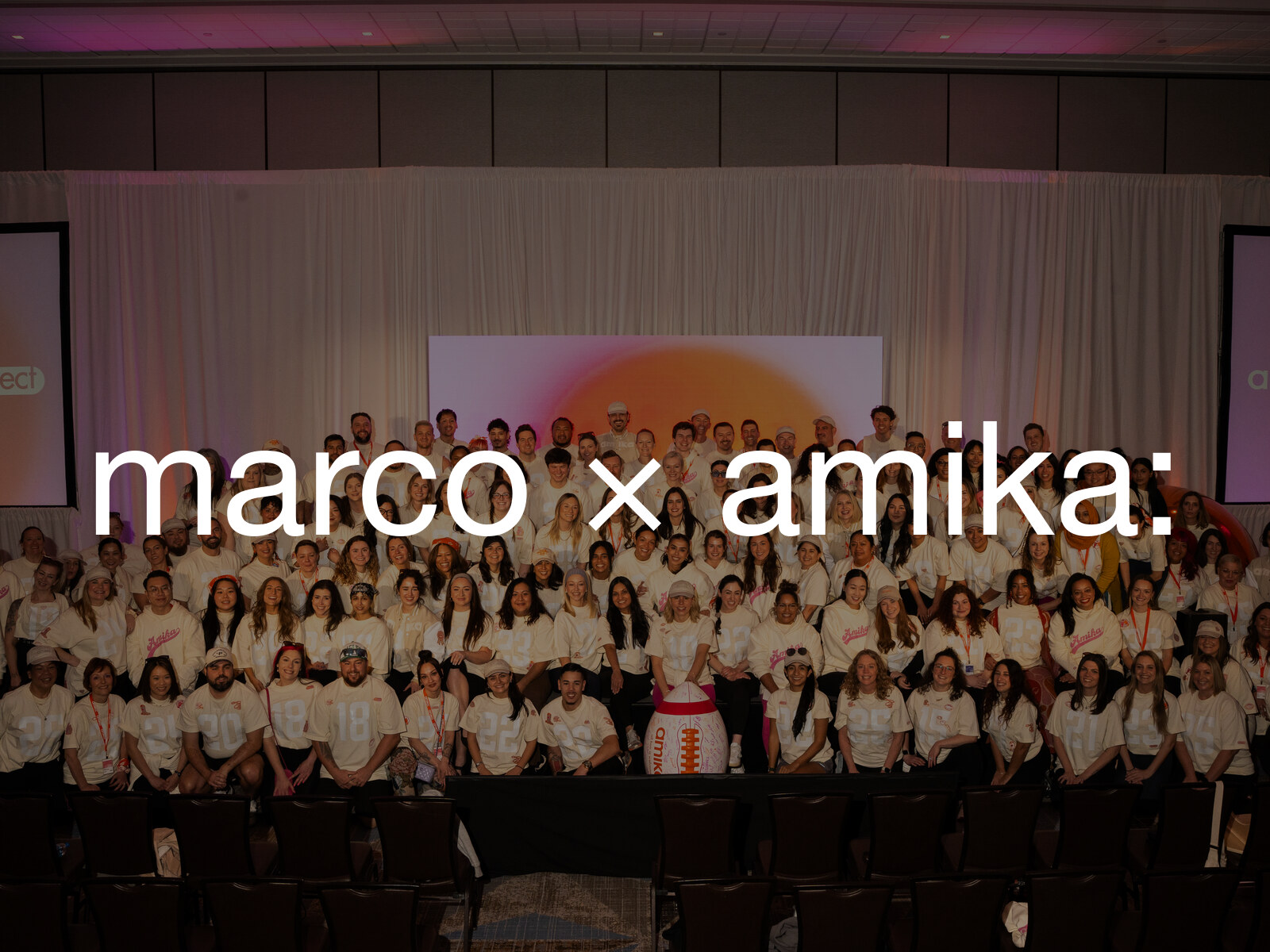How amika Turned "Game Time" Into a 160-Person Companywide Conference